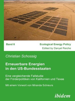 cover image of Erneuerbare Energien in den US-Bundesstaaten